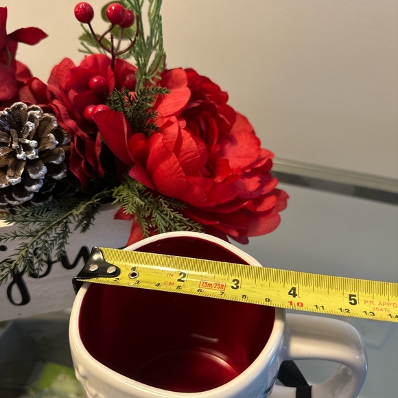 Rae Dunn White Mug with Festive Design - Picture 11 of 15
